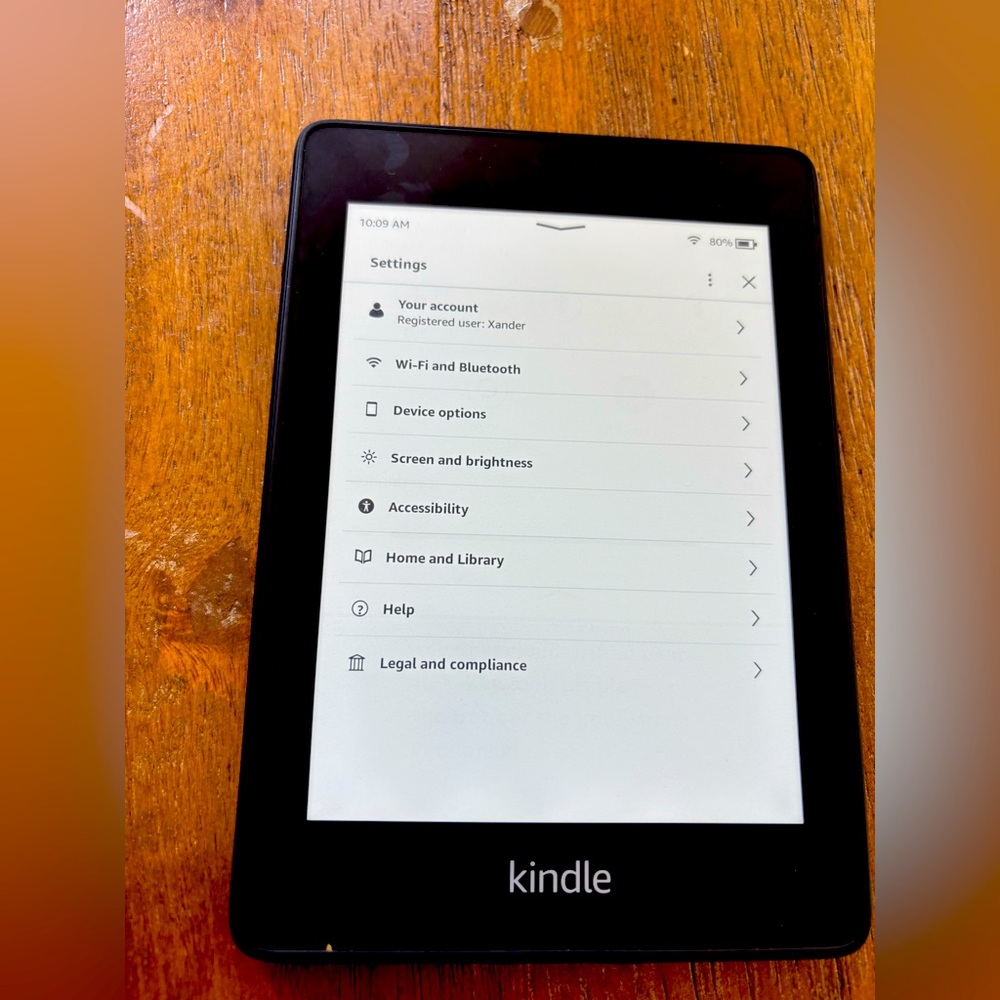 Amazon Kindle Paperwhite 6th Gen 6.0000 Wi-Fi E-reader